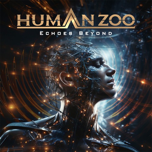 Rock and roll design with the title 'Echoes Beyond'