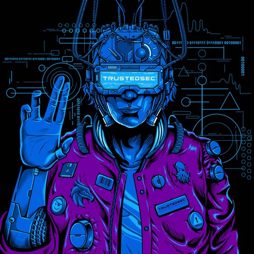 Cool t-shirt with the title 'trustedsec'