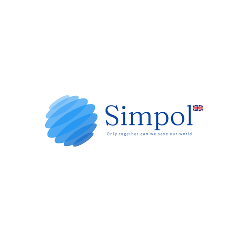 Worldwide design with the title 'Logo Design Proposal for Simpol'