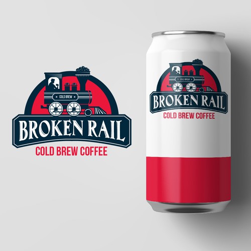 Coffee brand with the title 'Illustration Logo'