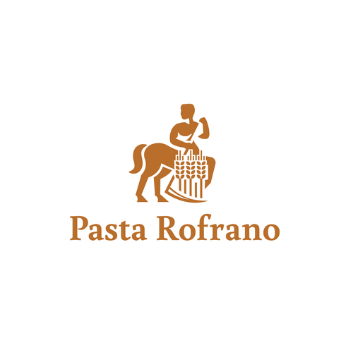 Pasta logo with the title 'Logo design contest entry'