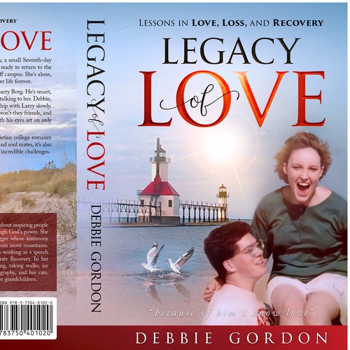 Recovery design with the title 'Legacy of Love by Debbie Gordon'