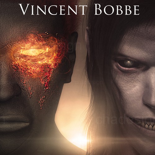 Dark fantasy book cover with the title 'Dark Fantasy Book Cover '