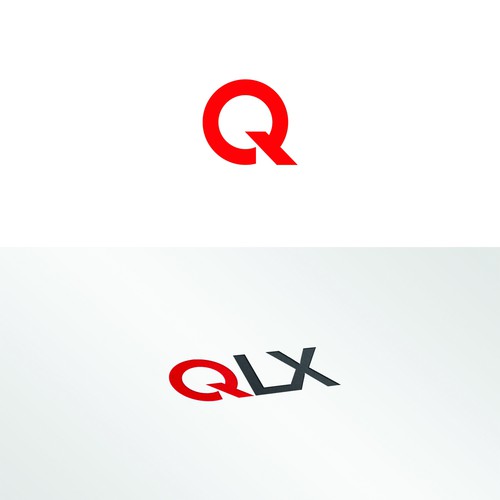 Q logo with the title 'Logo for QLX'