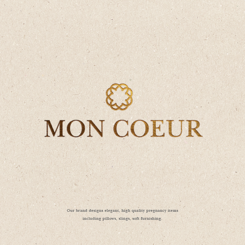 Sophisticated logo with the title 'Mon Coeur'