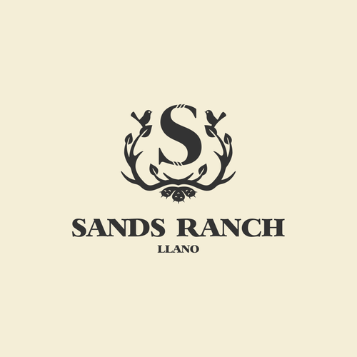 Cactus logo with the title 'Llano Game Ranch Logo Design'