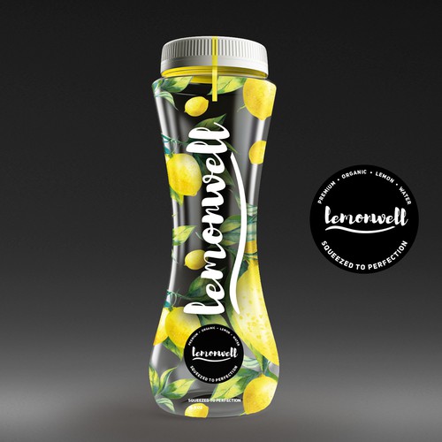 Logo packaging with the title 'Organic, feminine, with a cool modern look'