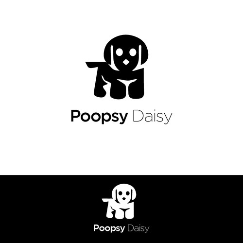 Pictogram design with the title 'for poopsy daisy'