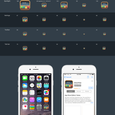 Word Warp app icon