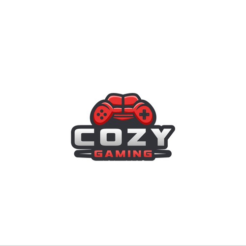 Video game logo with the title 'Logo concept for CozyGaming'