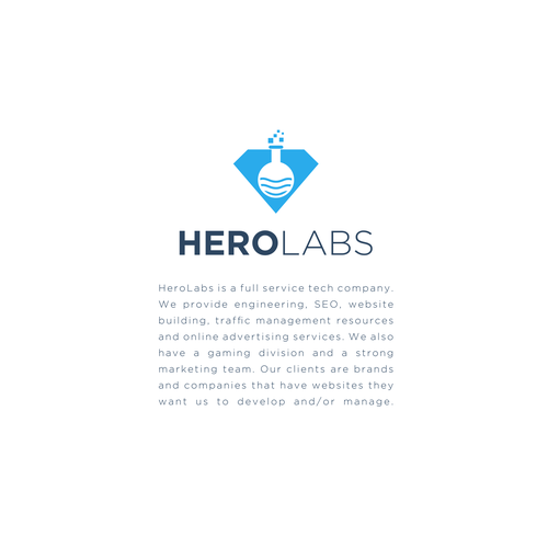 Lab design with the title 'HeroLabs'