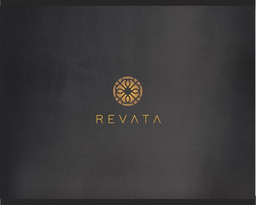 Gold logo with the title 'logo for Medspa and Laser Center'