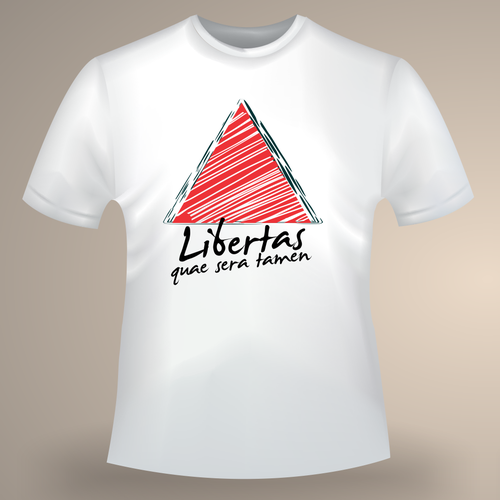 Logo t-shirt with the title 'Inconfidência Mineira - Libertas'