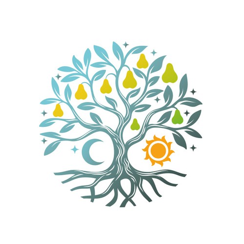 Star design with the title 'Pear Tree '