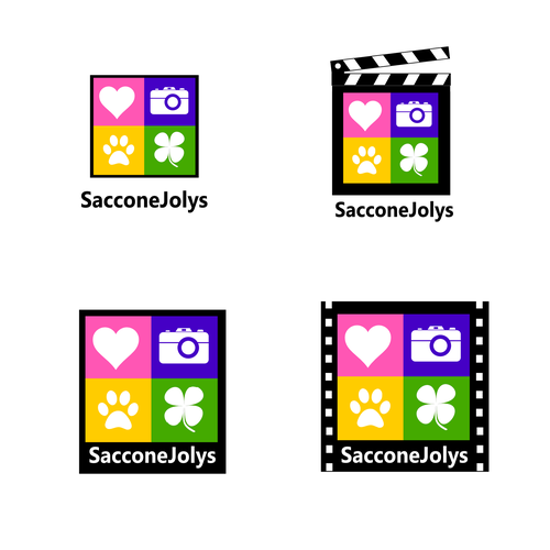 Videography logo with the title 'Logo for Irish Family Vloggers with Dogs'