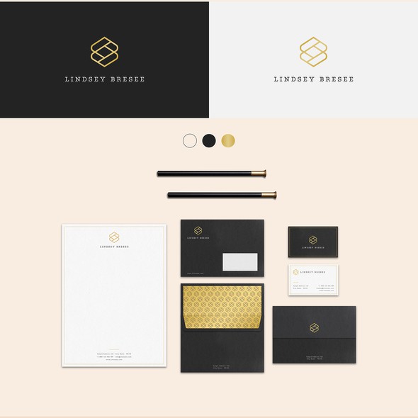 Minimal design with the title 'High end drapery and soft home goods company in SF Bay Area'