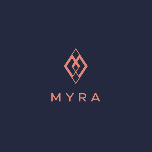 Brand logo with the title 'MYRA'