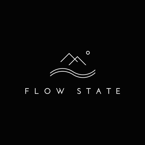 Flow logo with the title 'FLOW STATE Logo '