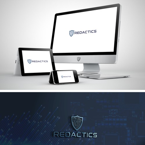 IT logo with the title 'Powerful logo for cybersecurity startup data engineers IT Professional'