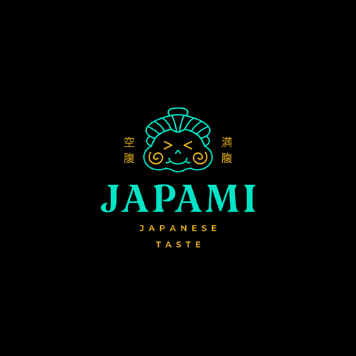 Sushi bar logo with the title 'Japami | Japanese Fushion Restaurant'