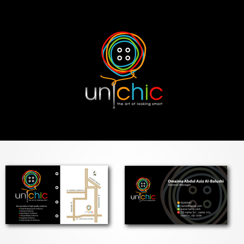 Chic design with the title 'Create the next logo for Uni Chic'