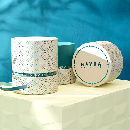 Mockup packaging with the title 'Shower Head box'