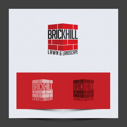 Brick design with the title 'Logo - Landscape'