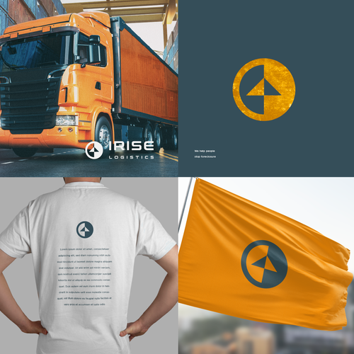 Truck logo with the title 'IRISE'