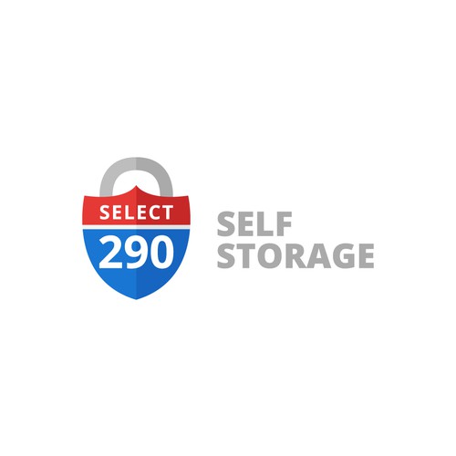 Highway design with the title 'Logo for self storage company'