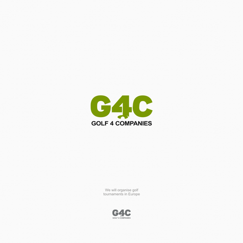 Golf course logo with the title 'Golf 4 Companies, '