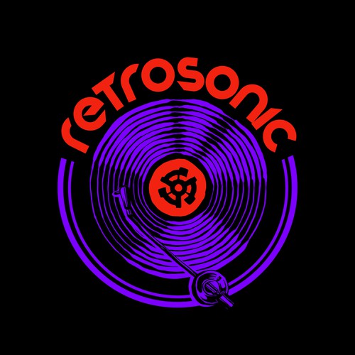 Merchandise logo with the title 'Band Merch Design'