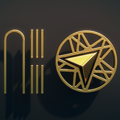 Custom illustration with the title 'Desktop Wallpaper for Netrunner OS 16 - Ozymandias'