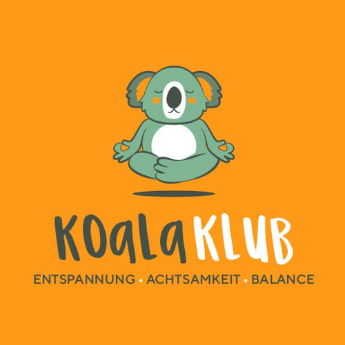 Relaxation logo with the title 'Logo design for coaching courses for children '