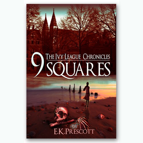 Historical fiction book cover with the title 'Cover for 1920's historical mystery'