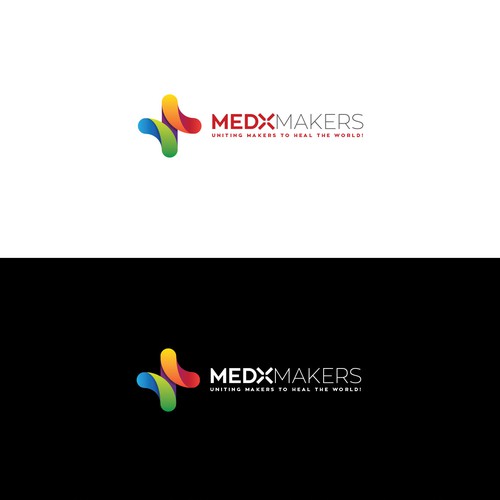 Plus logo with the title 'Create a Logo to Define a Social Movement - Uniting Makers to Heal the World!'