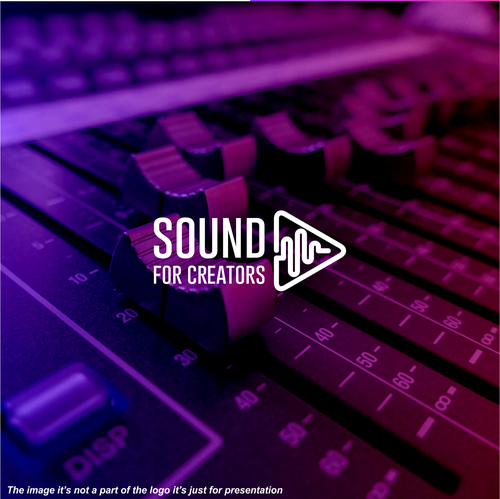 Sound design with the title 'sounds for creators'