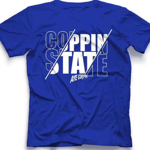 Bold t-shirt with the title 'Tshirt design'