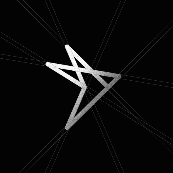 Fitness design with the title 'Athletic sports logo'