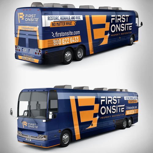 Pretty design with the title 'FIRST ONSITE DESIGN'
