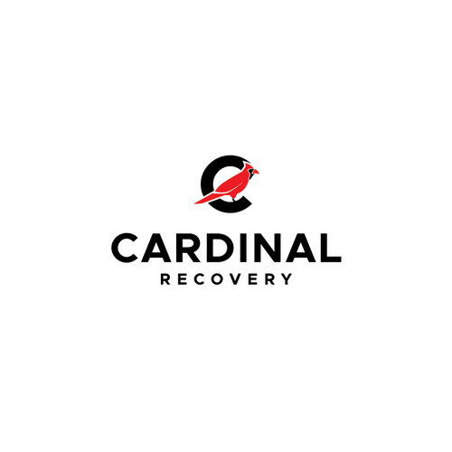 Recovery design with the title 'Drug and alcohol addiction health care company'