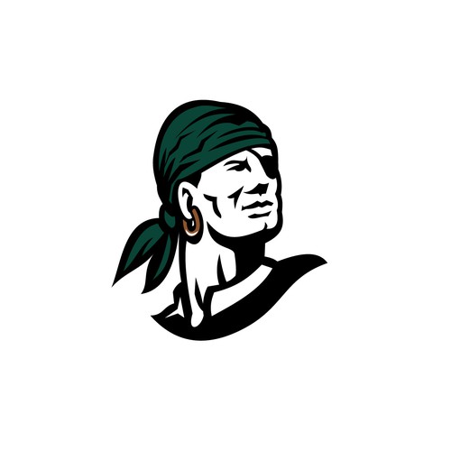 Pirate logo with the title 'Stevenson School Athletics'
