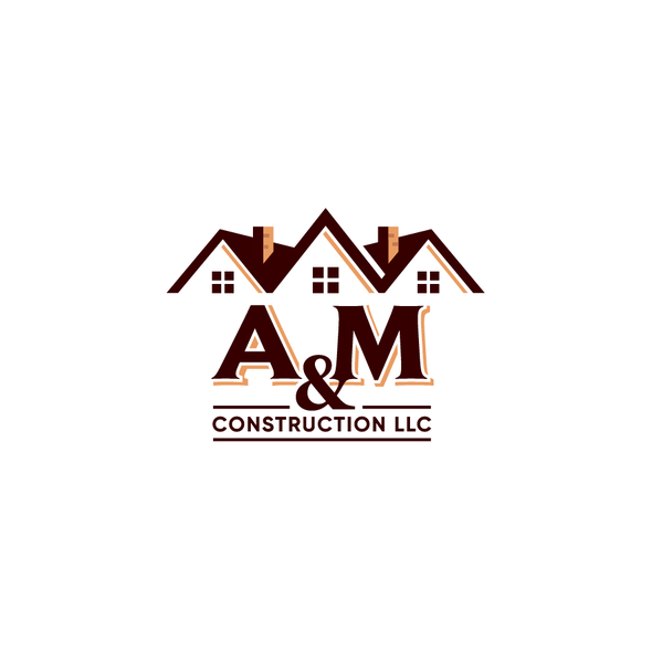 Handyman logo with the title 'A&M Consruction logo'