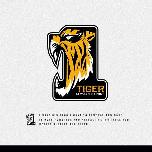 Tiger  Sports team logos, Sports logo design, Symbol logo