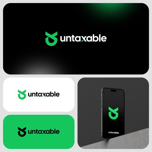 Design with the title 'Untaxable'