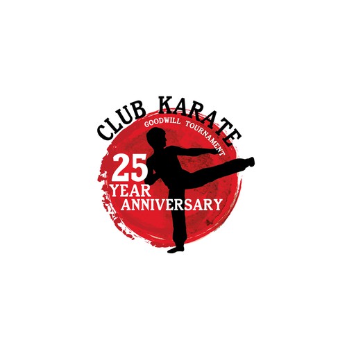 Club t-shirt with the title 'Logo for anniversary'