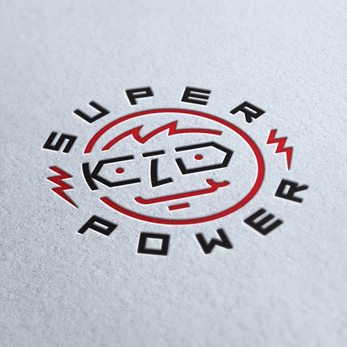 Kid design with the title 'Super Kid Power'