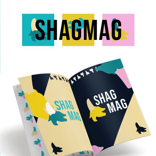 Pop art design with the title 'ShagMag'