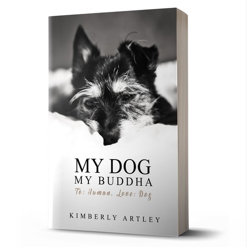 Photography book cover with the title 'My Dog, My Buddha'