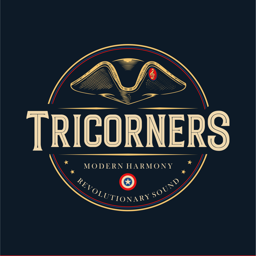 Victorian design with the title 'BADGE FOR REVOLUTIONARY SOUND'