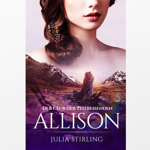 Time travel book cover with the title 'Allison'